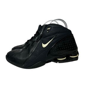 Nike Black white High-Top Shox Athletic Shoes 9 vintage 2005